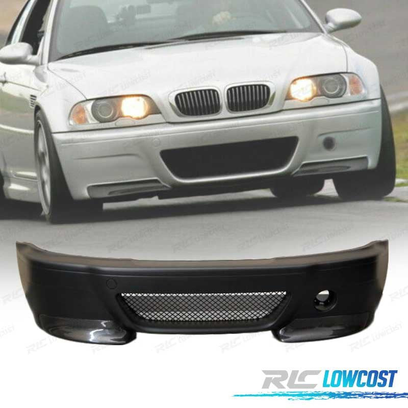 Paragolpes Delantero BMW E46 M3 LOOK CSL Splitters Carbono | TDH Performance