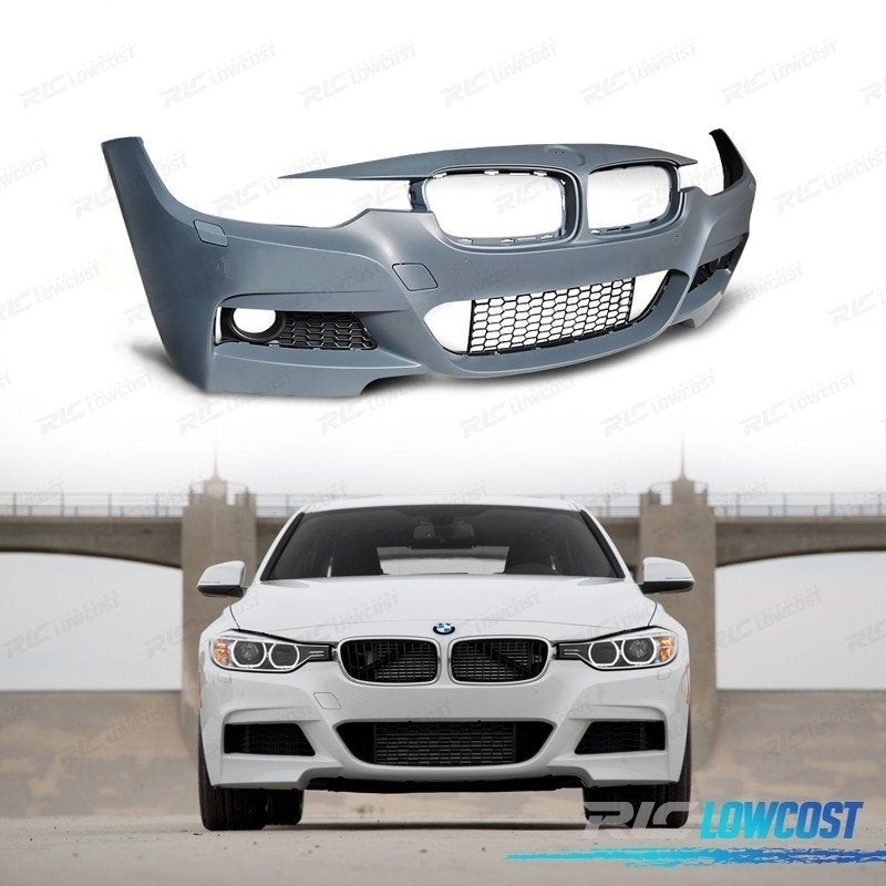 Paragolpes Delantero BMW F30 F31 LOOK M Nieblas SRA | TDH Performance