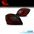 Pilotos OPEL Astra H GTC 04-09 Light LED BAR ROJO Ahumado | TDH Performance