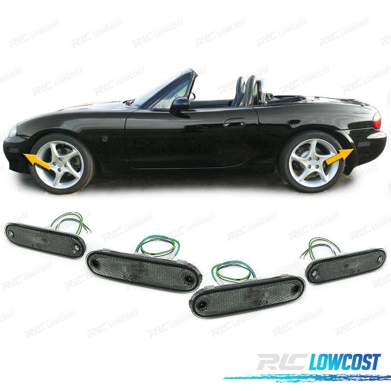 Intermitentes Laterales Mazda MX5 89-05 Ahumado | TDH Performance