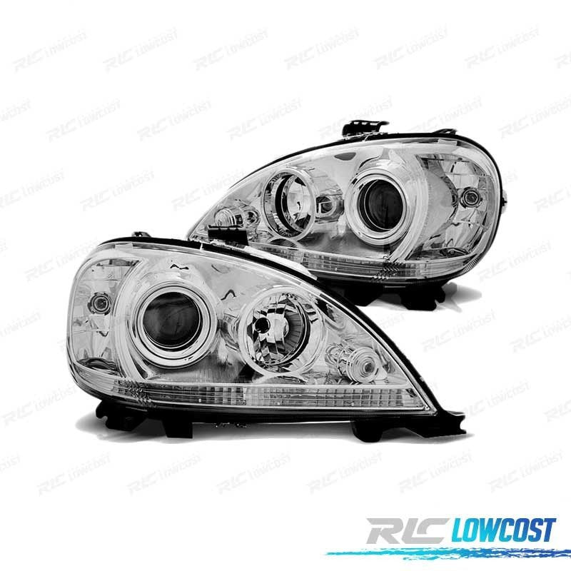 Faros Mercedes W163 01-05 Cromado
