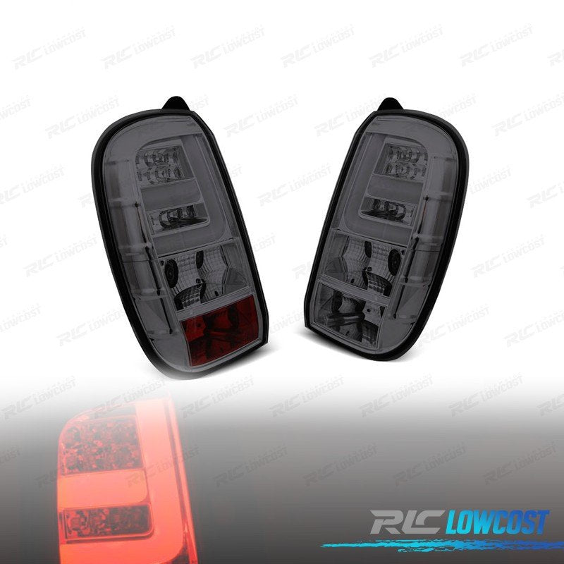 Pilotos Dacia Duster 10-13 Light BAR Fondo Cromo Ahumado | TDH Performance