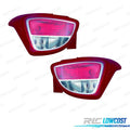 Pilotos Hyundai I10 13- Blanco ROJO