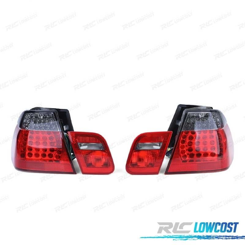 Pilotos LED BMW E46 98-01 ROJO Ahumado LOOK M3 | TDH Performance
