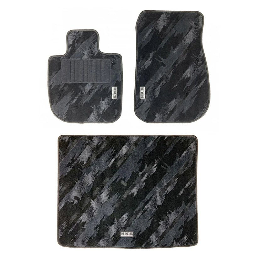 HKS Floor Mats Toyota GR Supra A90 Full Set LHD Monotone 19-25