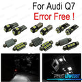 KIT 19 Bombillas LED Interior AUDI Q7 4L Sport 05-14 | TDH Performance