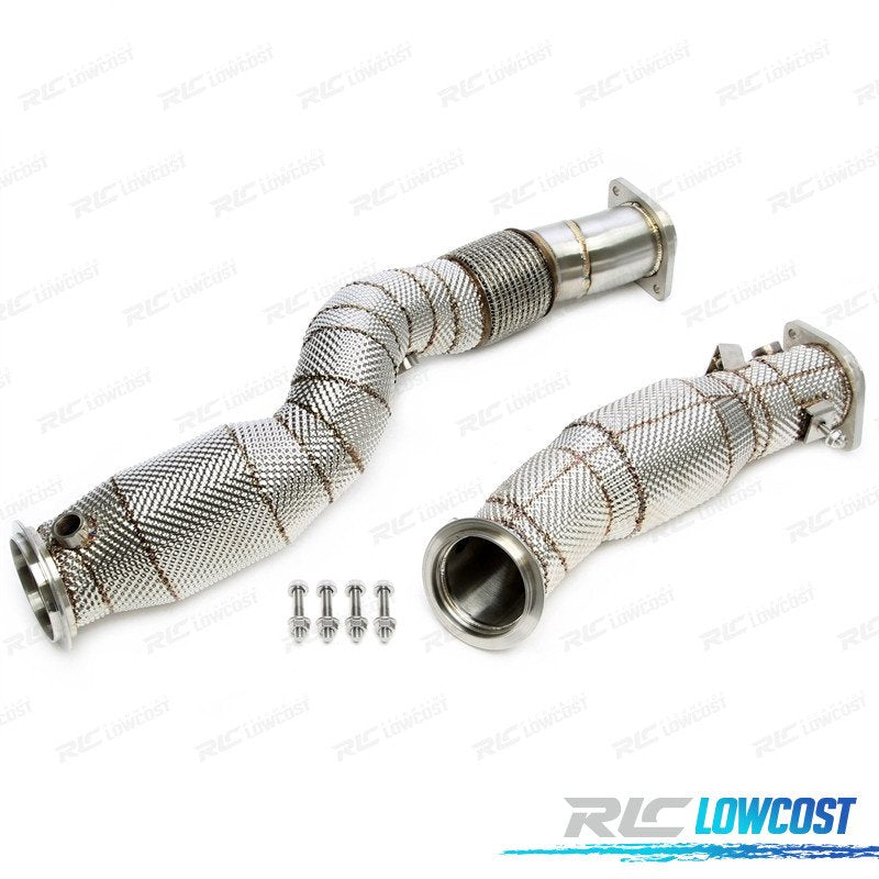 Supresor Downpipe BMW M4 G82 G83 20- Catalizador Escudo Termico