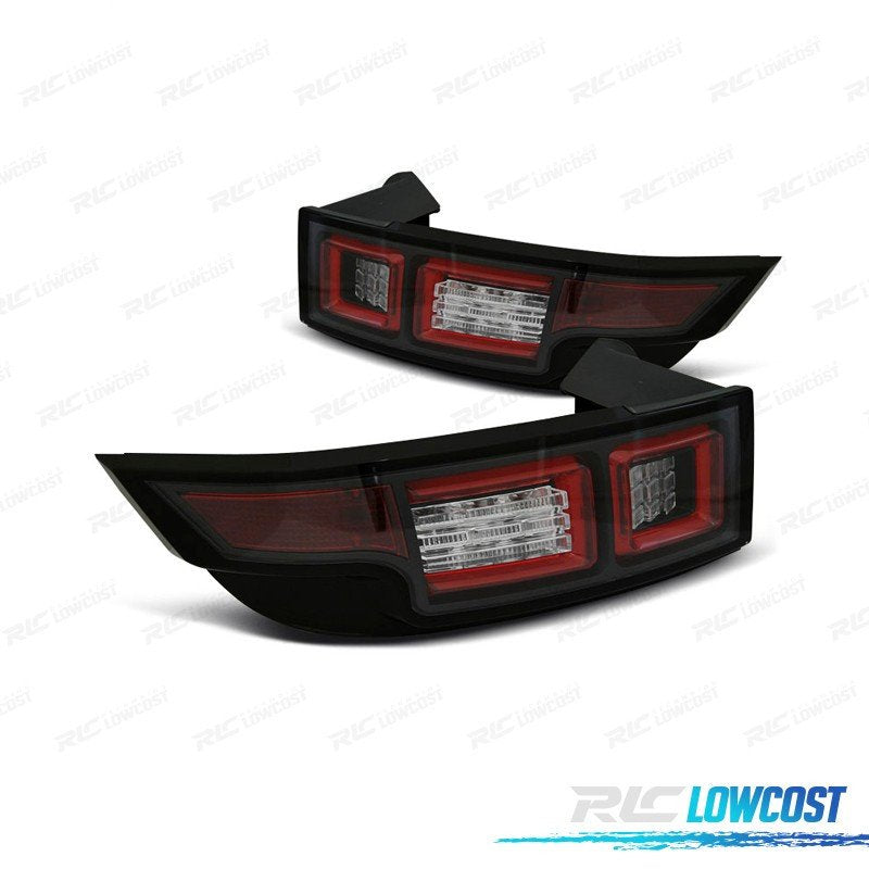 Pilotos Range Rover Evoque Light BAR Fondo Negro Ahumado | TDH Performance