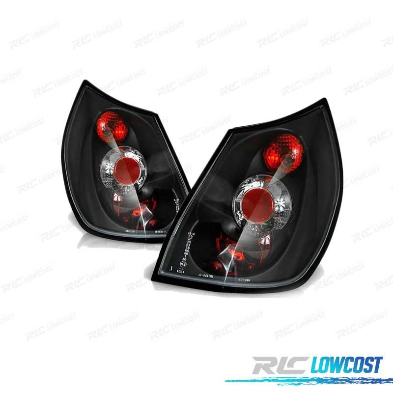 Pilotos PARA Renault Scenic 03-06 Negro LOOK Lexus | TDH Performance