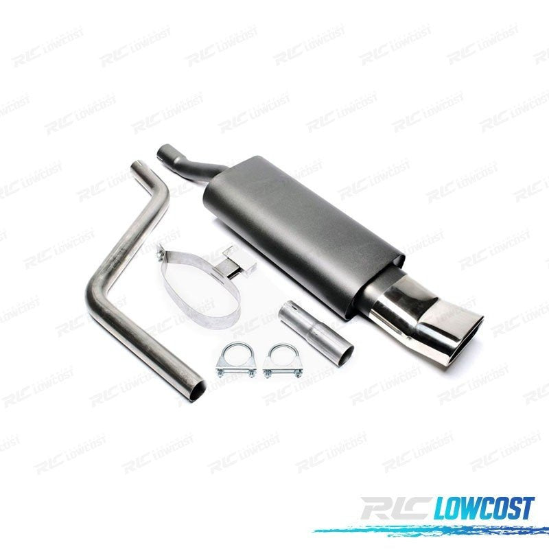 Silencioso Escape PARA Volkswagen VW POLO III 1985-1994 DTM | TDH Performance