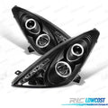 Faros Toyota Celica 01-07 OJOS DE Angel Fondo Negro | TDH Performance
