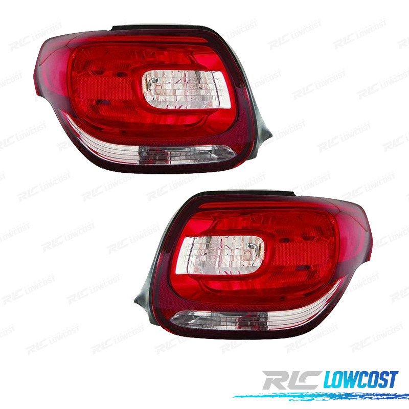 Pilotos PARA Citroen DS3 09-13 Blanco ROJO