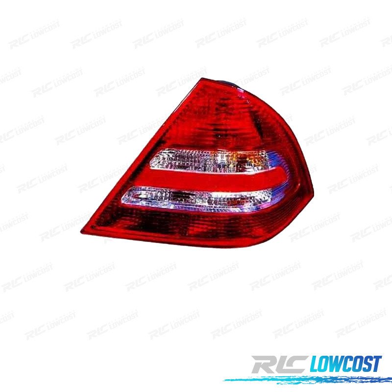 Piloto DCH PARA Mercedes Clase C W203 Berlina 04-07 Blanco ROJO