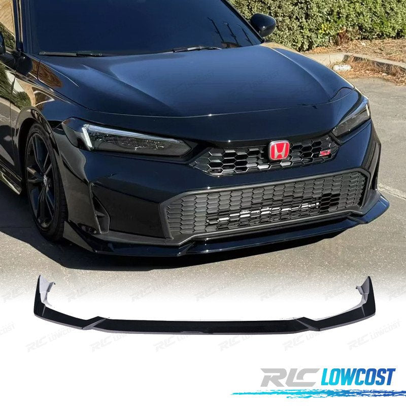 Spoiler LIP Delantero Honda Civic 25- Negro Brillo | TDH Performance