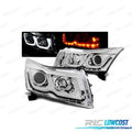 Faros Chevrolet Cruze 09-12 TUBE Ligth Cromados