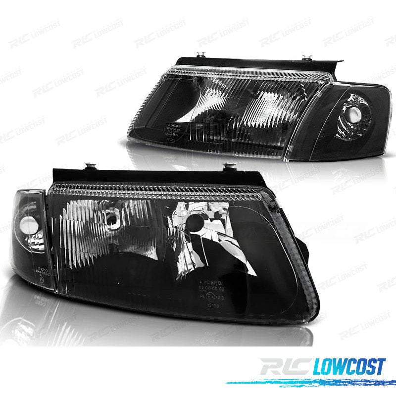 Faros Volkswagen VW Passat 3B 96-00 Negros CON Niebla