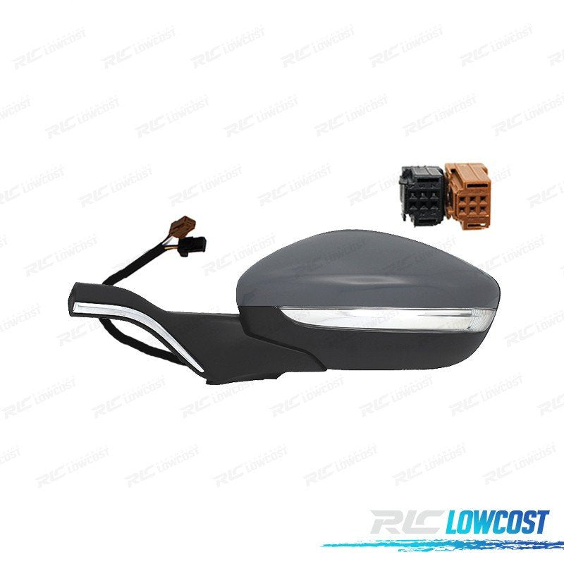 Espejo Completo Izquierdo Peugeot 208 12-19 Intermitente | TDH Performance