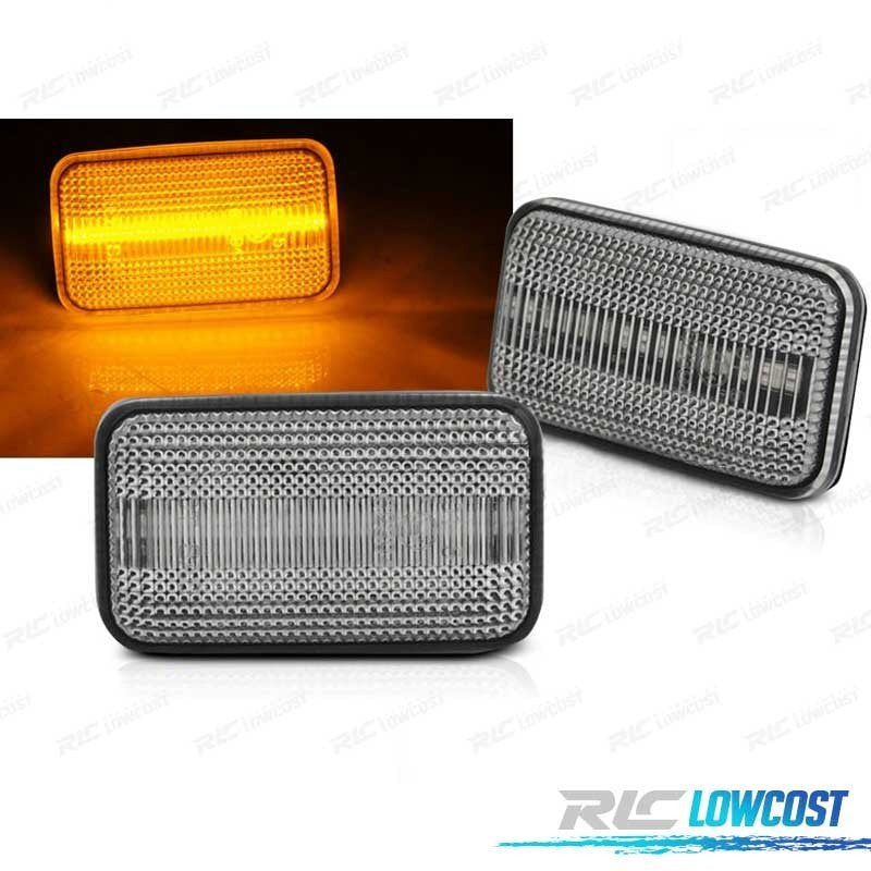 Intermitentes PARA Volkswagen VW GOLF MK1 GOLF MK2 Corrado Jetta LED Dinamicos Cromado | TDH Performance