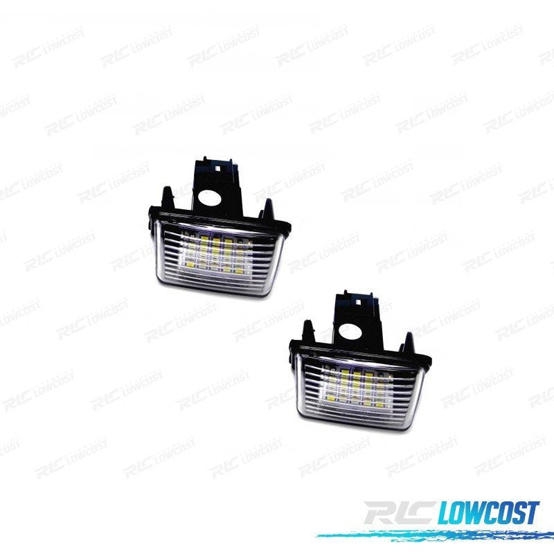 Luces DE Matrícula LED PARA Peugeot - TIPO 1 | TDH Performance