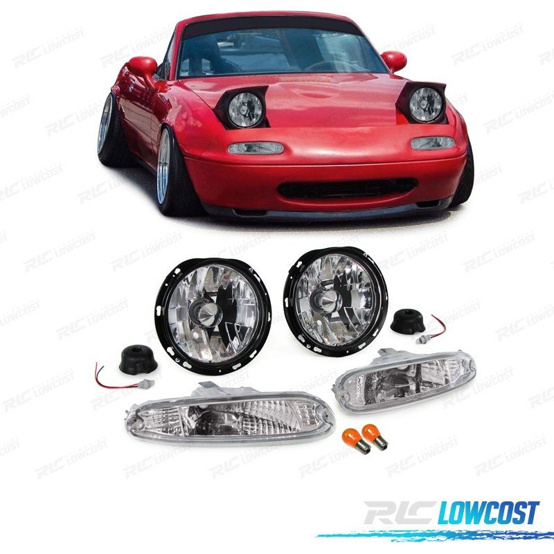 Faros Y Intermitentes Cristal MX5 90-98
