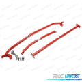 KIT Barras Estabilizadoras Ajustables Volkswagen VW BORA 1J 98-05 ROJO