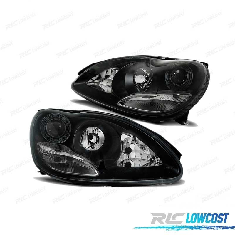 Faros Mercedes Clase S W220 98-05 Negro