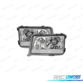 Faros Mercedes Clase E W124 85-95 Fondo Cromo | TDH Performance