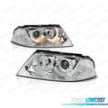 Faros Volkswagen VW Passat 3BG 00-05 OJOS Angel Fondo Cromo H7 | TDH Performance