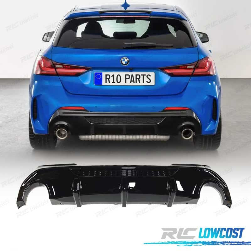 Difusor BMW F40 19- LOOK M 135i Negro Brillante Plastico | TDH Performance