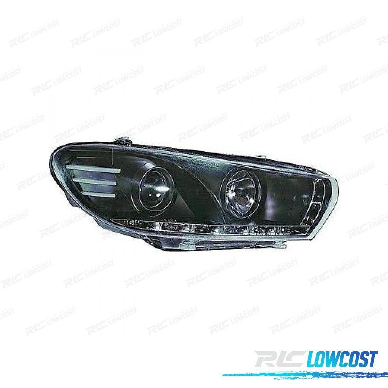 Faros Volkswagen VW Scirocco 15- Negro