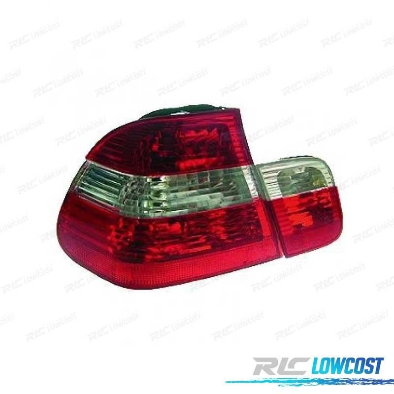 Pilotos BMW E46 98-01 ROJO Blanco