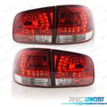 Pilotos Volkswagen VW Touareg 02-10 LED ROJO Cromo | TDH Performance