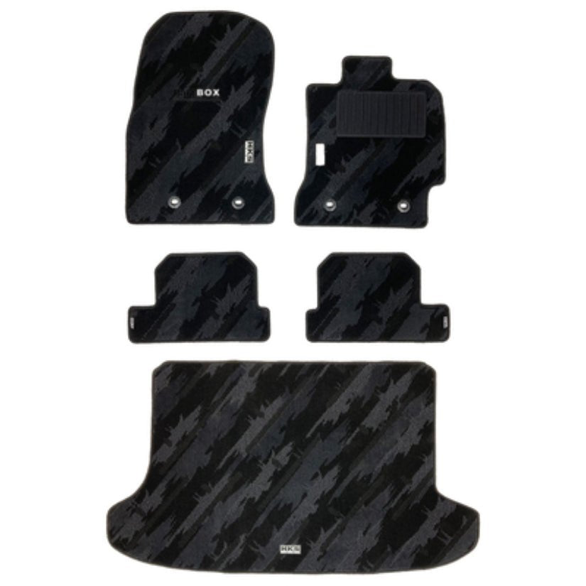 HKS Floor Mats Toyota GT86 Subaru BRZ ZN6 ZC6 Full Set RHD Monotone 12-21