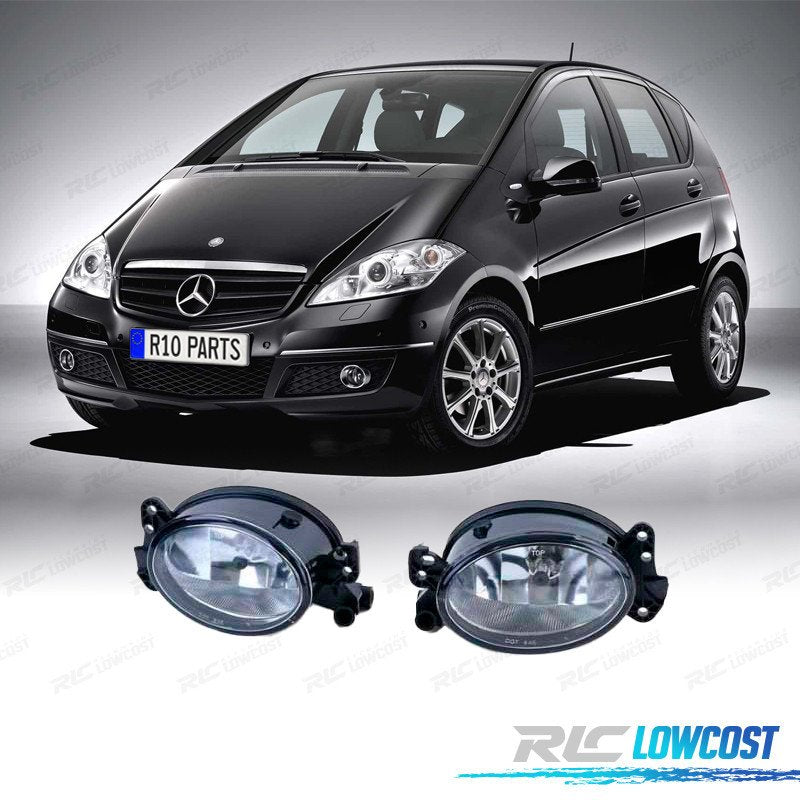 Faros Antiniebla Mercedes Cristal Claro