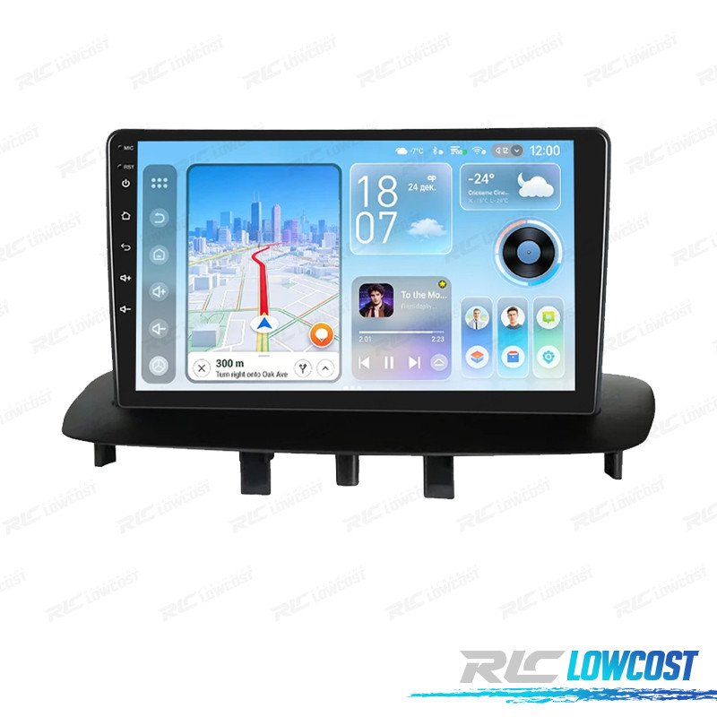 Radio GPS Android 13 Renault Megane 08-14