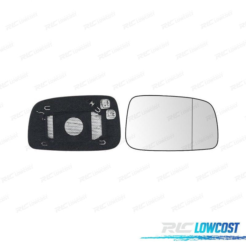 Cristal Espejo BASE Derecho Toyota Avensis 03-09 Convexo Termico