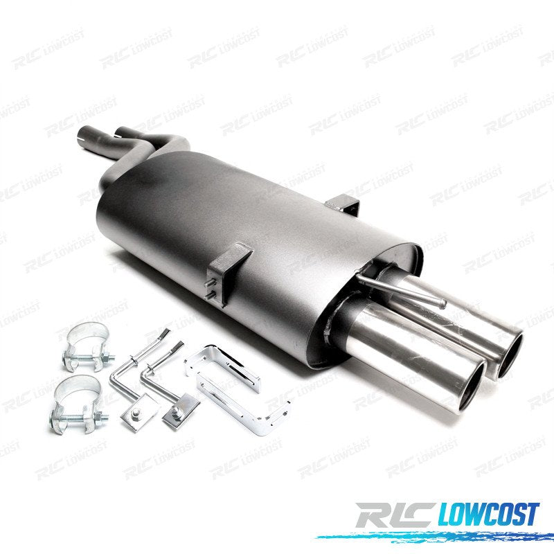 Silencioso Escape BMW E46 98-07 Acero | TDH Performance