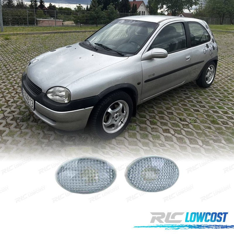 Intermitentes Lateral OPEL Astra F Corsa B C Tigra 94-06 Fondo Negro | TDH Performance