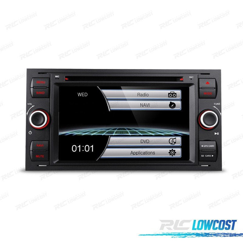Radio GPS Navegador Tactil 7" PARA FORD Focus C-max Fiesta Galaxy KUGA Mondeo S-max Transit