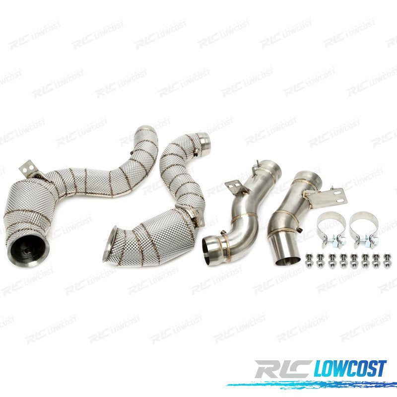 Supresor Downpipe Mercedes GLE Coupe C167 V167 20- Catalizador Escudo Termico