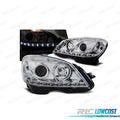 Faros LUZ Diurna Mercedes W204 07-10 Cromado H7