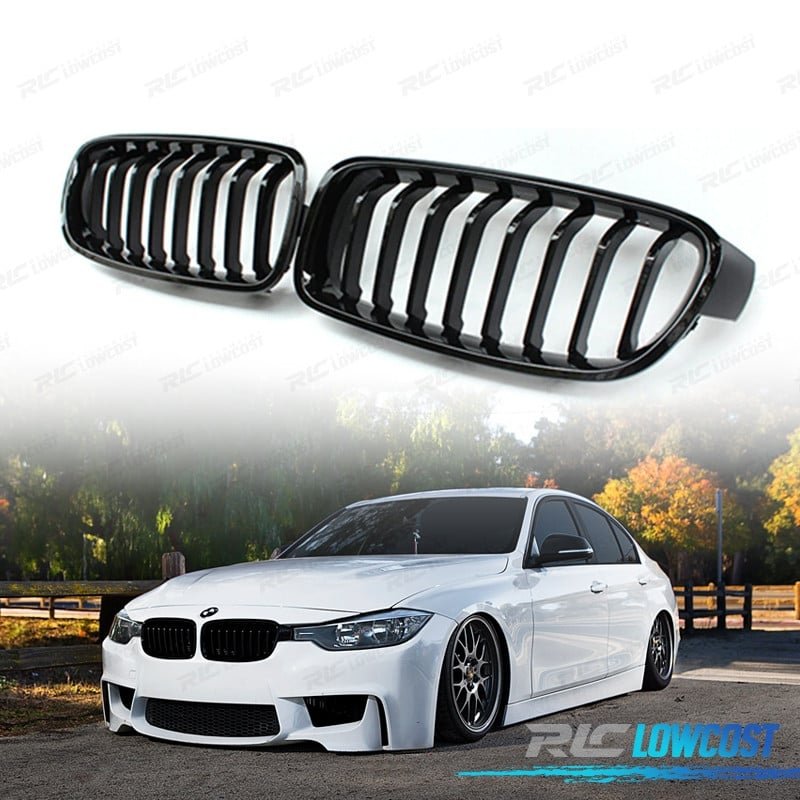 Parrilla BMW F30 F31 LOOK M Performance Negro Brillo | TDH Performance
