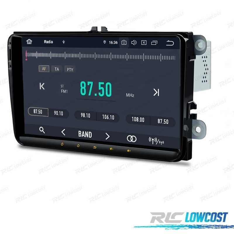 Radio GPS Android 11 PARA Volkswagen VW SEAT Skoda Hexa-core 4GB Ram+64gb ROM