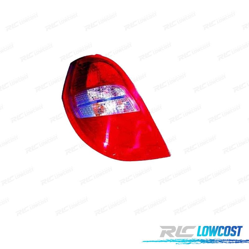 Piloto IZQ Mercedes Clase A W169 08-12 Blanco ROJO