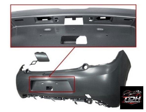 Paragolpes Trasero Citroen DS3 Nuevo Ref. 1611631580