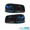 Pilotos PARA Volkswagen VW Touareg 02-10 LED Fondo Negro Ahumado | TDH Performance