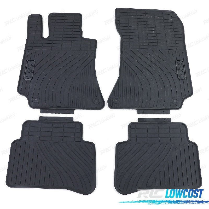Alfombrillas GOMA Mercedes Clase E W212 09-16 4 Piezas