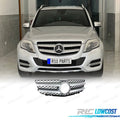 Parrilla Mercedes GLK X204 08-12 LOOK AMG Negro Plata | TDH Performance