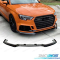Spoiler LIP AUDI A3 RS3 17-20 Negro | TDH Performance