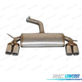 Silencioso Escape Volkswagen VW GOLF 5 5 PLUS 03-08 Doble Cromo | TDH Performance